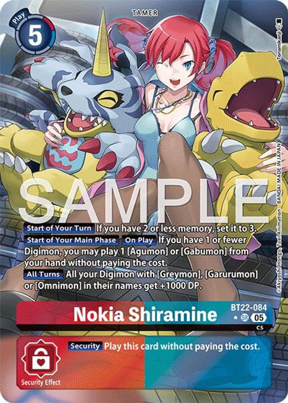 Nokia Shiramine (Alternate Art) - BT22-084 - Super Rare