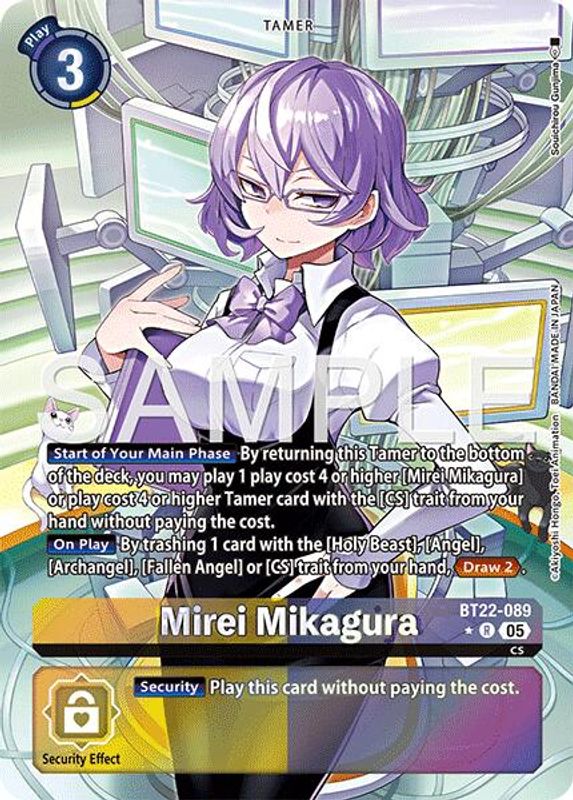 Mirei Mikagura (Alternate Art) - BT22-089 - Rare