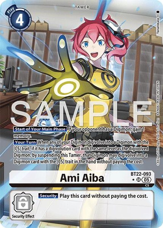 Ami Aiba (Alternate Art) - BT22-093 - Super Rare