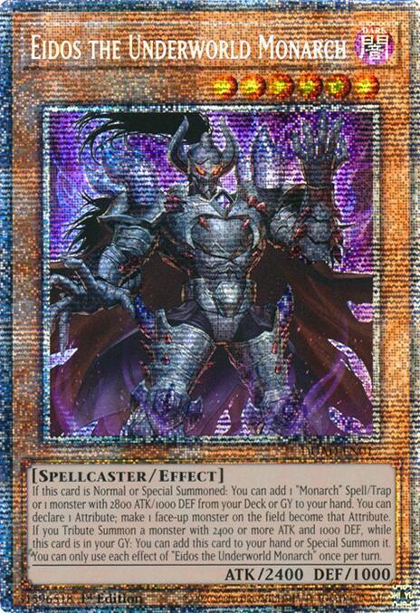 Eidos the Underworld Monarch - DUAD-EN017 - Starlight Rare - 1st Edition