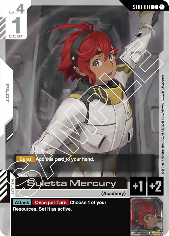 Suletta Mercury - ST01-011 - Common