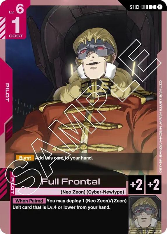 Full Frontal (Block 1) - ST03-010 - Common