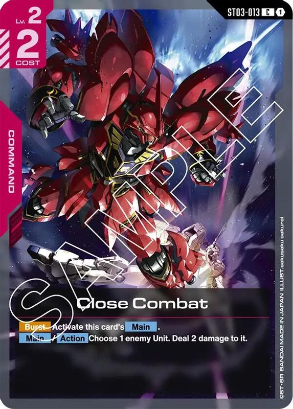 Close Combat - ST03-013 - Common
