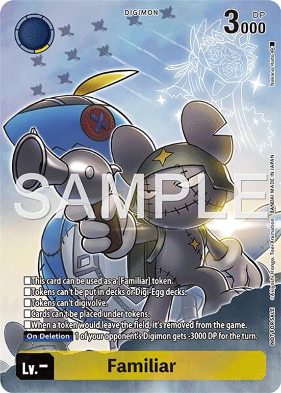 Familiar (Token) - Yellow - BT-22 Box Topper