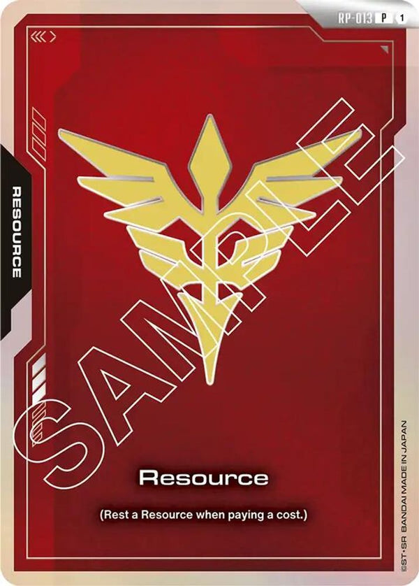 Resource (RP-013) (Neo Zeon) - RP-013 - Promo