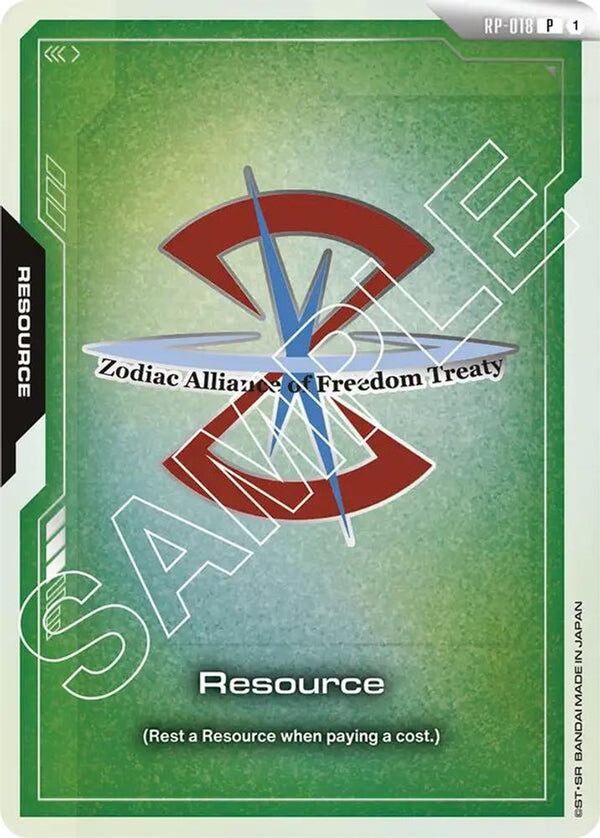 Resource (RP-018) (ZAFT) - RP-018 - Promo