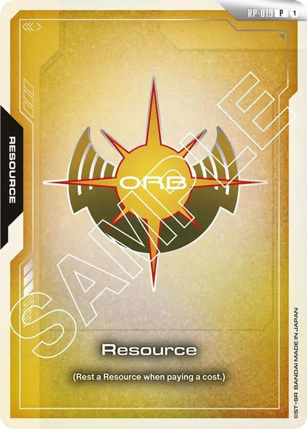 Resource (RP-019) (United Emirates of Orb) - RP-019 - Promo