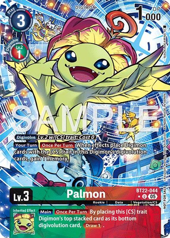 Palmon (Box Topper) - BT22-044 - Uncommon