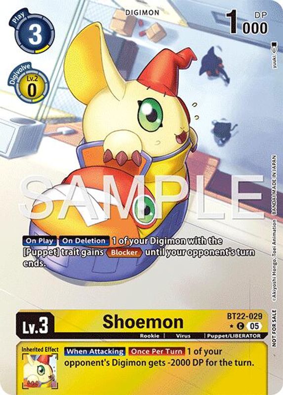 Shoemon (Box Topper) - BT22-029 - Common