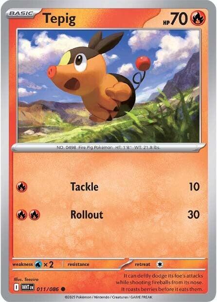 Tepig - 011/086 - Common