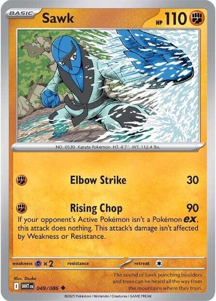 Sawk - 049/086 - Uncommon