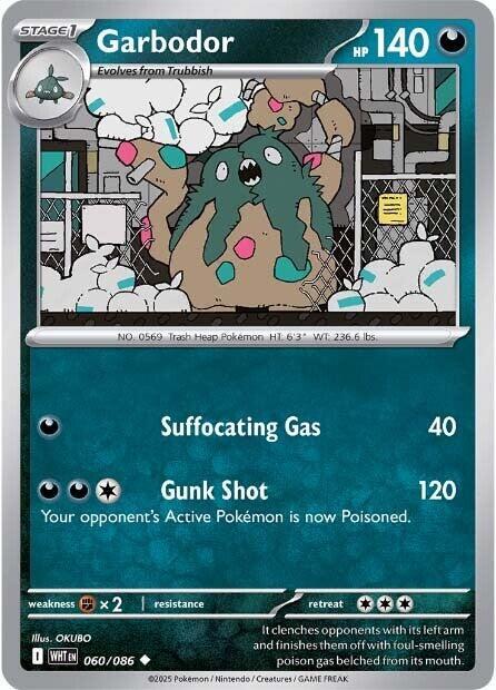 Garbodor - 060/086 - Uncommon