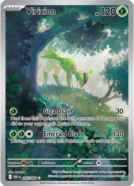 Virizion - 095/086 - Illustration Rare