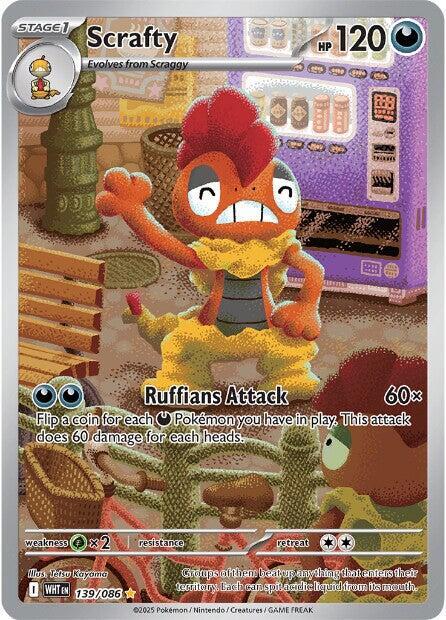 Scrafty - 139/086 - Illustration Rare