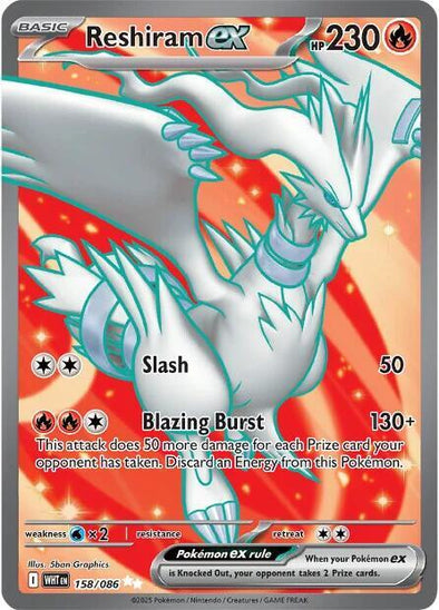 401 Games Canada - Reshiram ex - 158/086