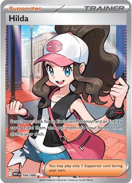 Hilda - 164/086 - Full Art Ultra Rare