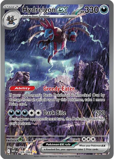 401 Games Canada - Hydreigon ex - 169/086 - Special Illustration Rare