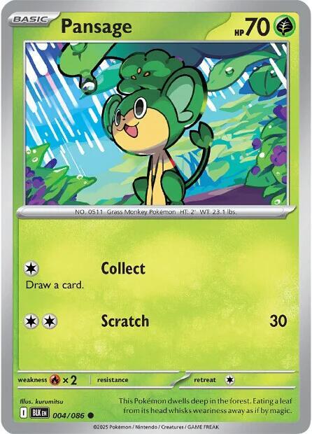 Pansage - 004/086 - Common