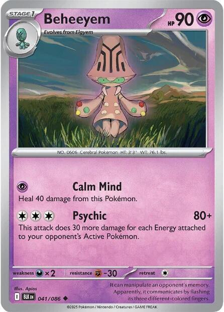 Beheeyem - 041/086 - Uncommon