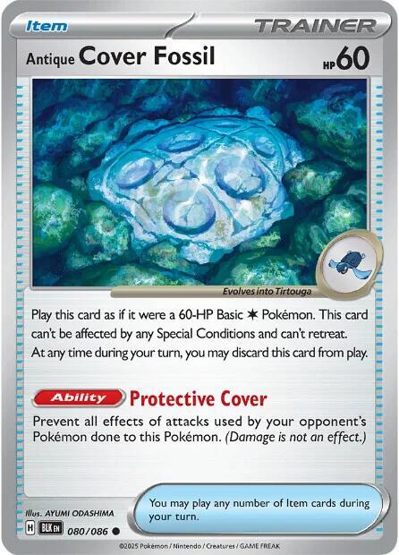 Antique Cover Fossil - 080/086 - Common