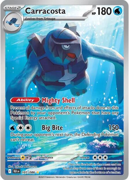 Carracosta - 107/086 - Illustration Rare