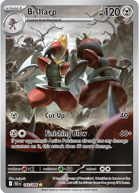 Bisharp - 143/086 - Illustration Rare