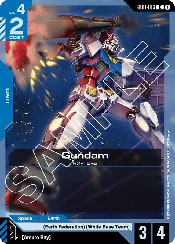Gundam (GD01-013) - GD01-013 - Common