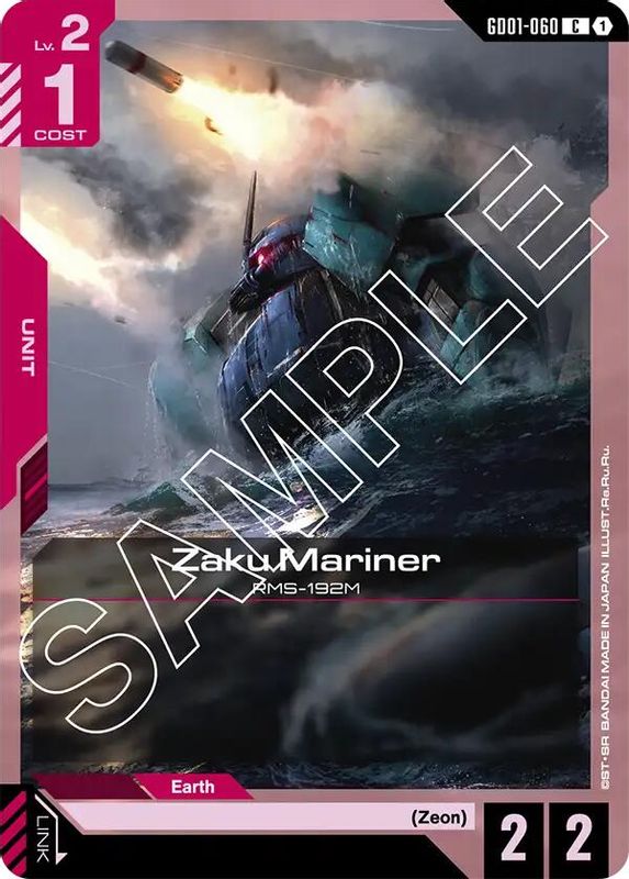 Zaku Mariner - GD01-060 - Common