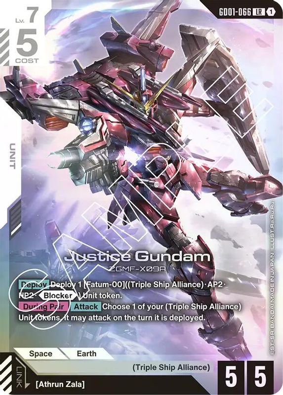 401 Games Canada - Justice Gundam - GD01-066