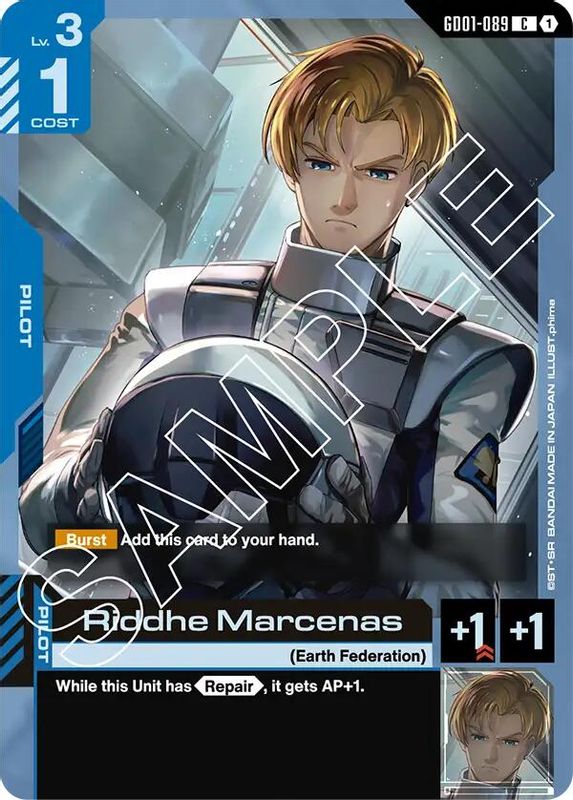 Riddhe Marcenas - GD01-089 - Common