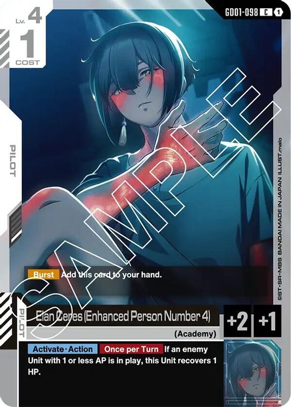 Elan Ceres (Enhanced Person Number 4) - GD01-098 - Common