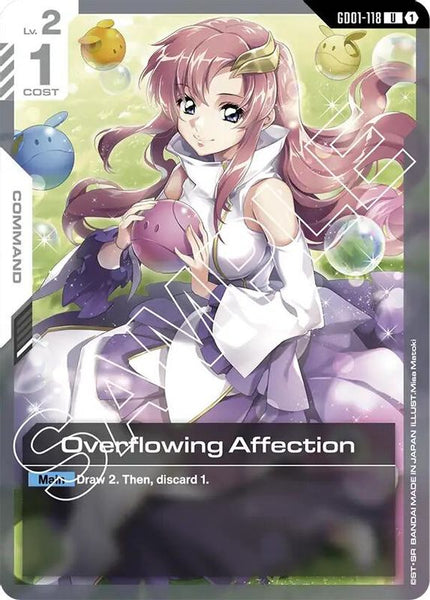 401 Games Canada - Overflowing Affection - GD01-118 - Uncommon