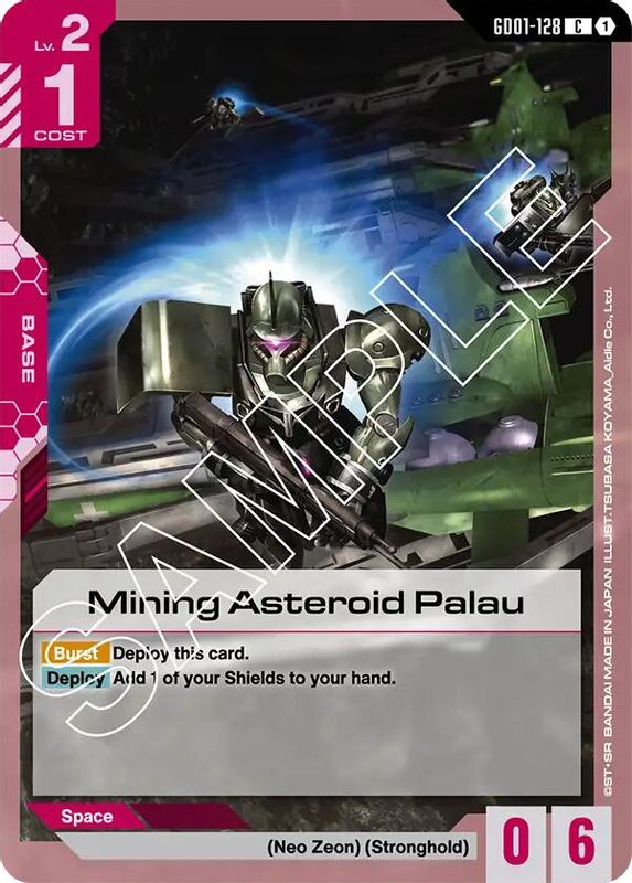 Mining Asteroid Palau - GD01-128 - Common