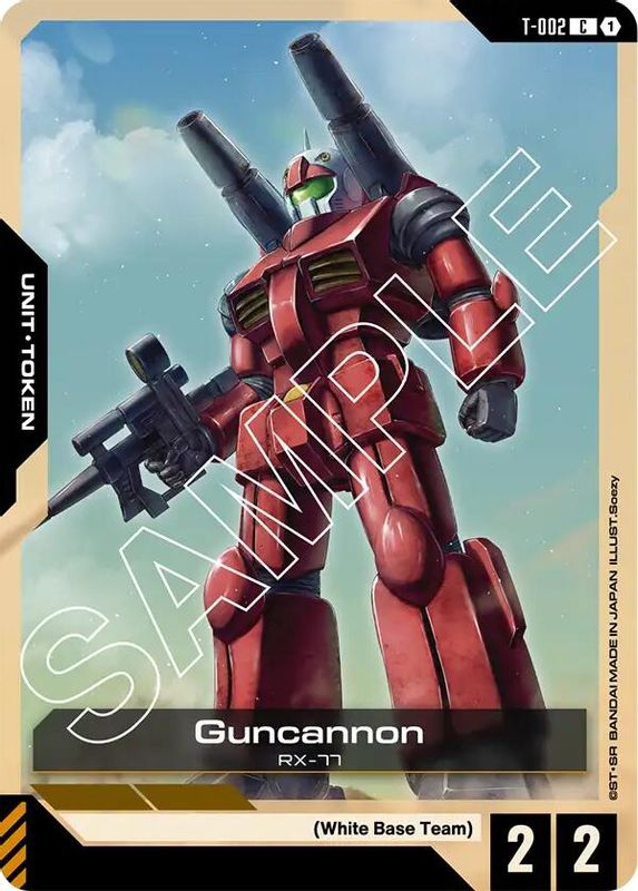 Guncannon (T-002) Token - T-002 - Common