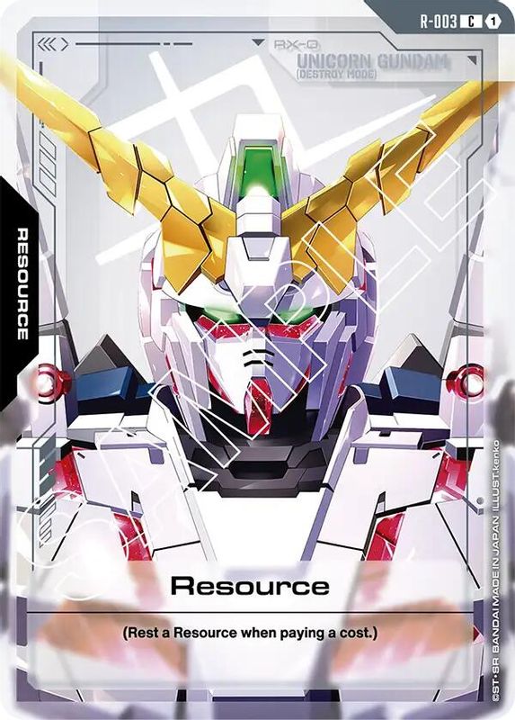 Resource (R-003) - R-003 - Common