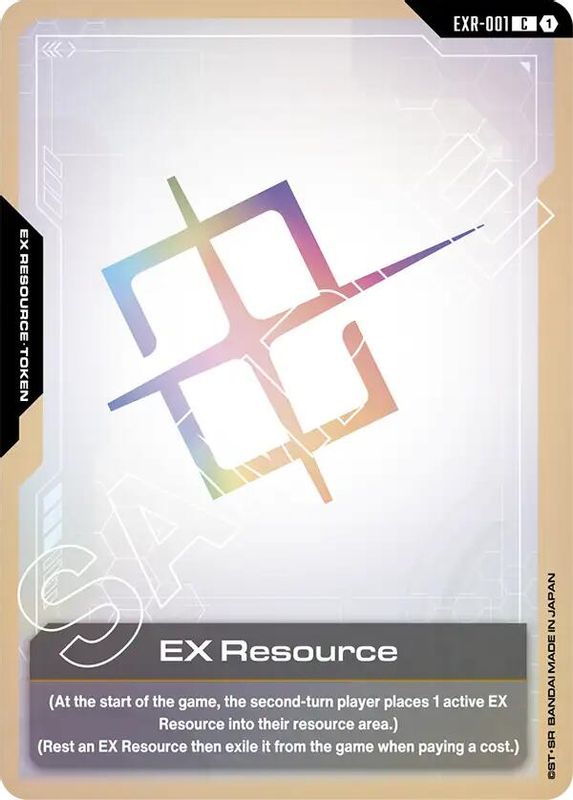 EX Resource (Block 1) - EXR-001 - Common