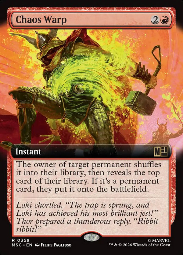 Chaos Warp - Extended Art (MSC)