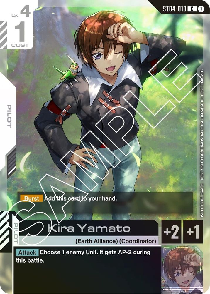 401 Games Canada - Kira Yamato (Launch Event) - ST04-010 - Common
