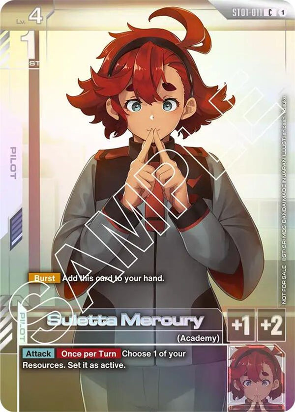 Suletta Mercury (Newtype Challenge 2025 Mission 1) - ST01-011 - Common