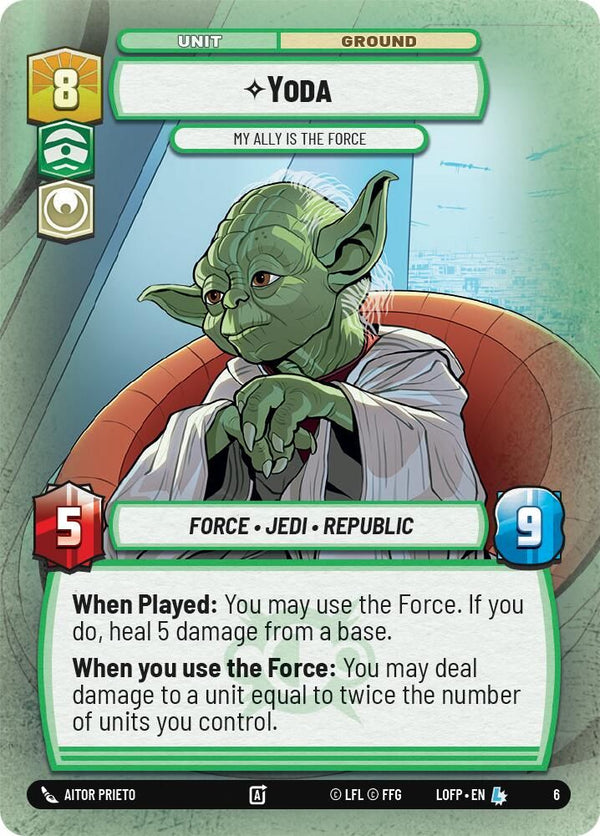 Yoda - My Ally is the Force - 6 - Legendary