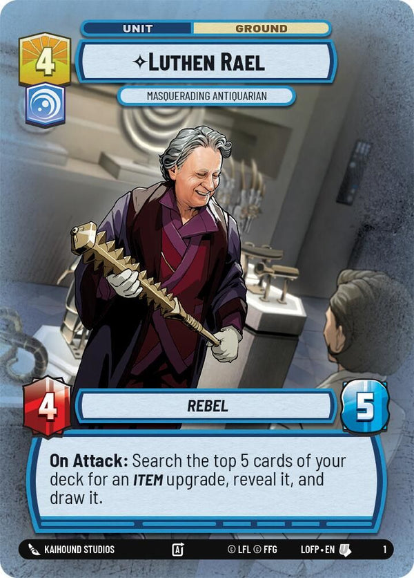 Luthen Rael - Masquerading Antiquarian - 1 - Uncommon