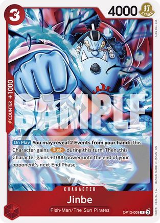 Jinbe - OP12-009 - Rare