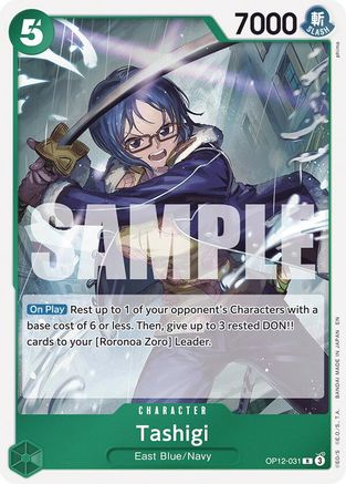 Tashigi - OP12-031 - Rare
