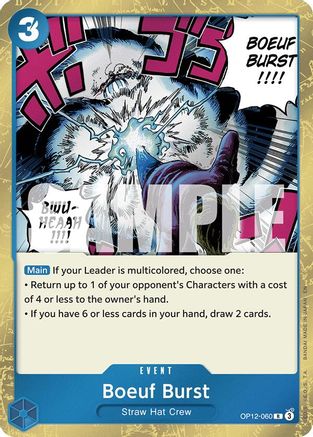Boeuf Burst - OP12-060 - Rare
