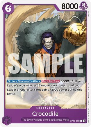 Crocodile - OP12-069 - Common