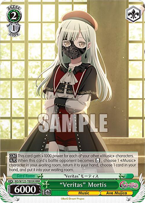 "Veritas" Mortis (RRR) - BD/W125-TE05R - Triple Rare