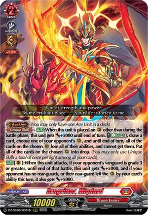 Dragritter, Miqdard - DZ-SS08/001EN - Over Triple Rare