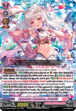 Amantes Amentes, Octavia - DZ-SS08/006EN - Over Triple Rare
