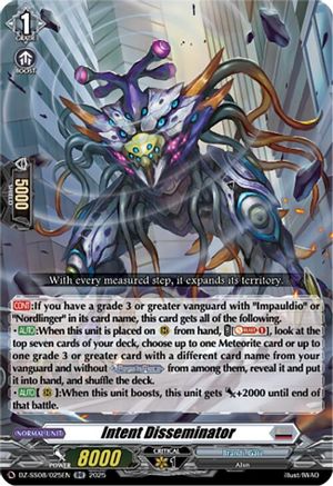 Intent Disseminator - DZ-SS08/025EN - Double Rare