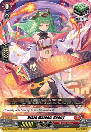 Blaze Maiden, Reony - DZ-SS08/035EN - Common